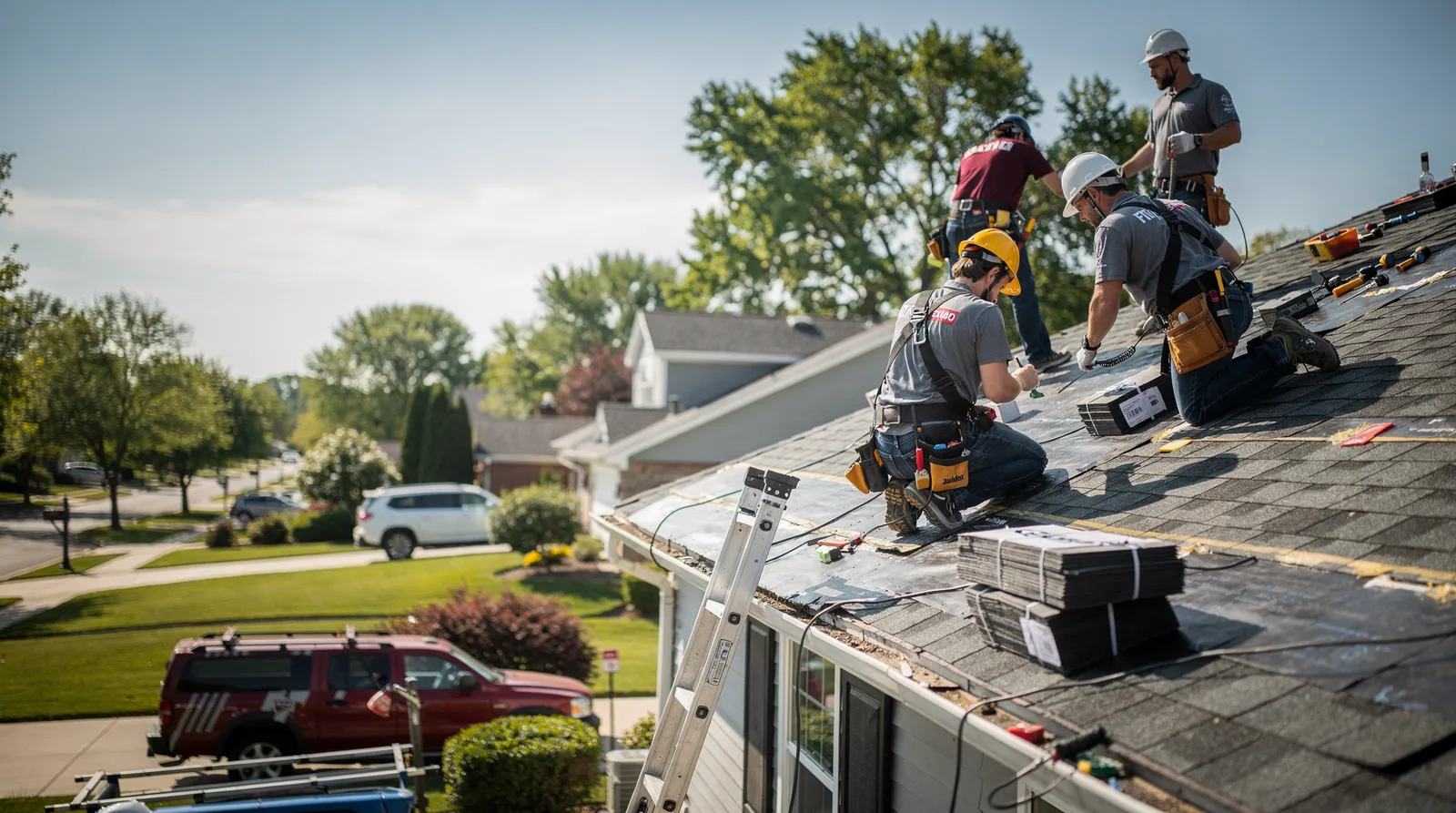 Roof Repair in Divernon, IL around you